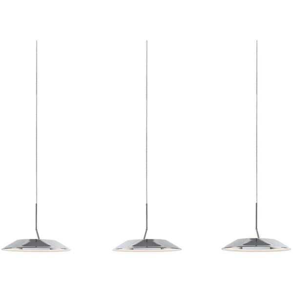 Royyo LED Three Light Linear Suspension