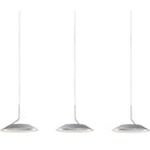 Koncept - Royyo LED Three Light Linear Suspension - RYP-L3-SW-SIL | Montreal Lighting & Hardware