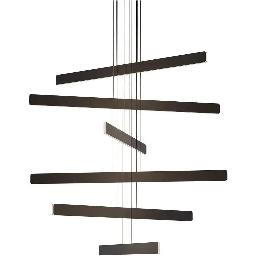 Koncept - Sub LED Multi-Pendant - SUB-C6-SW-MTB-CNP | Montreal Lighting & Hardware