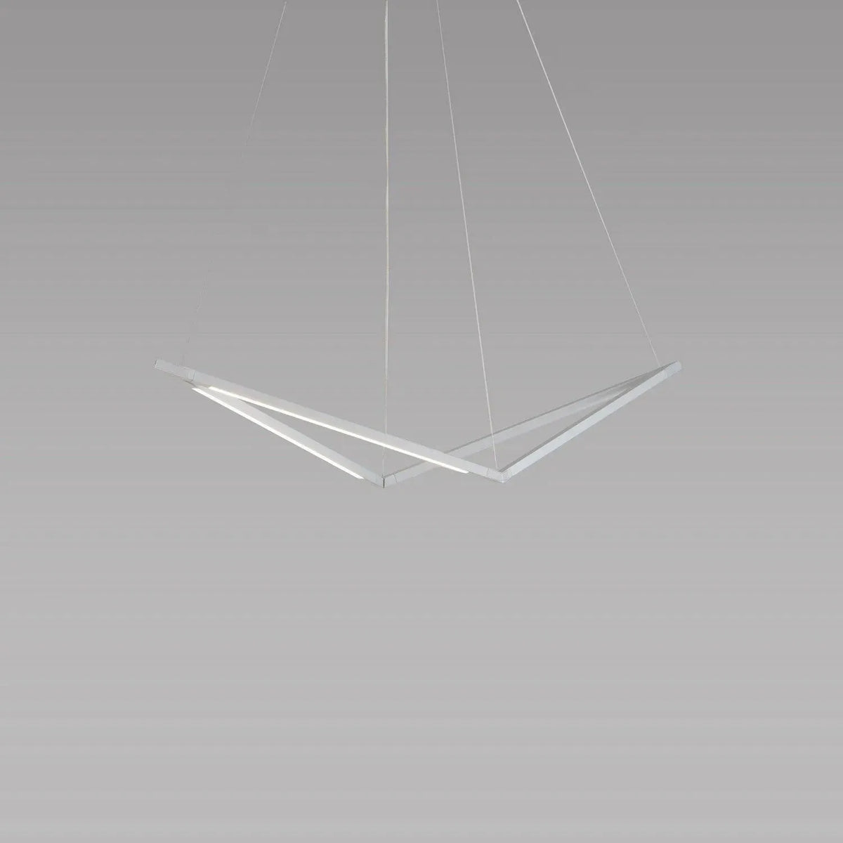 Koncept - Z-Bar Bird 16-Inch LED Pendant - ZBP-16-B-SW-SIL-CNP | Montreal Lighting & Hardware