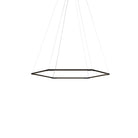 Koncept - Z-Bar Honeycomb 16-Inch LED Pendant - ZBP-16-H-SW-MTB-CNP | Montreal Lighting & Hardware