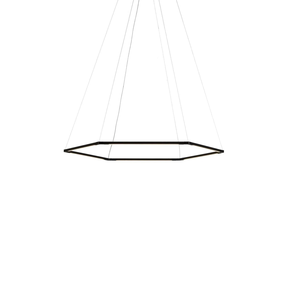 Koncept - Z-Bar Honeycomb 16-Inch LED Pendant - ZBP-16-H-SW-MTB-CNP | Montreal Lighting & Hardware
