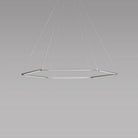Koncept - Z-Bar Honeycomb 16-Inch LED Pendant - ZBP-16-H-SW-SIL-CNP | Montreal Lighting & Hardware
