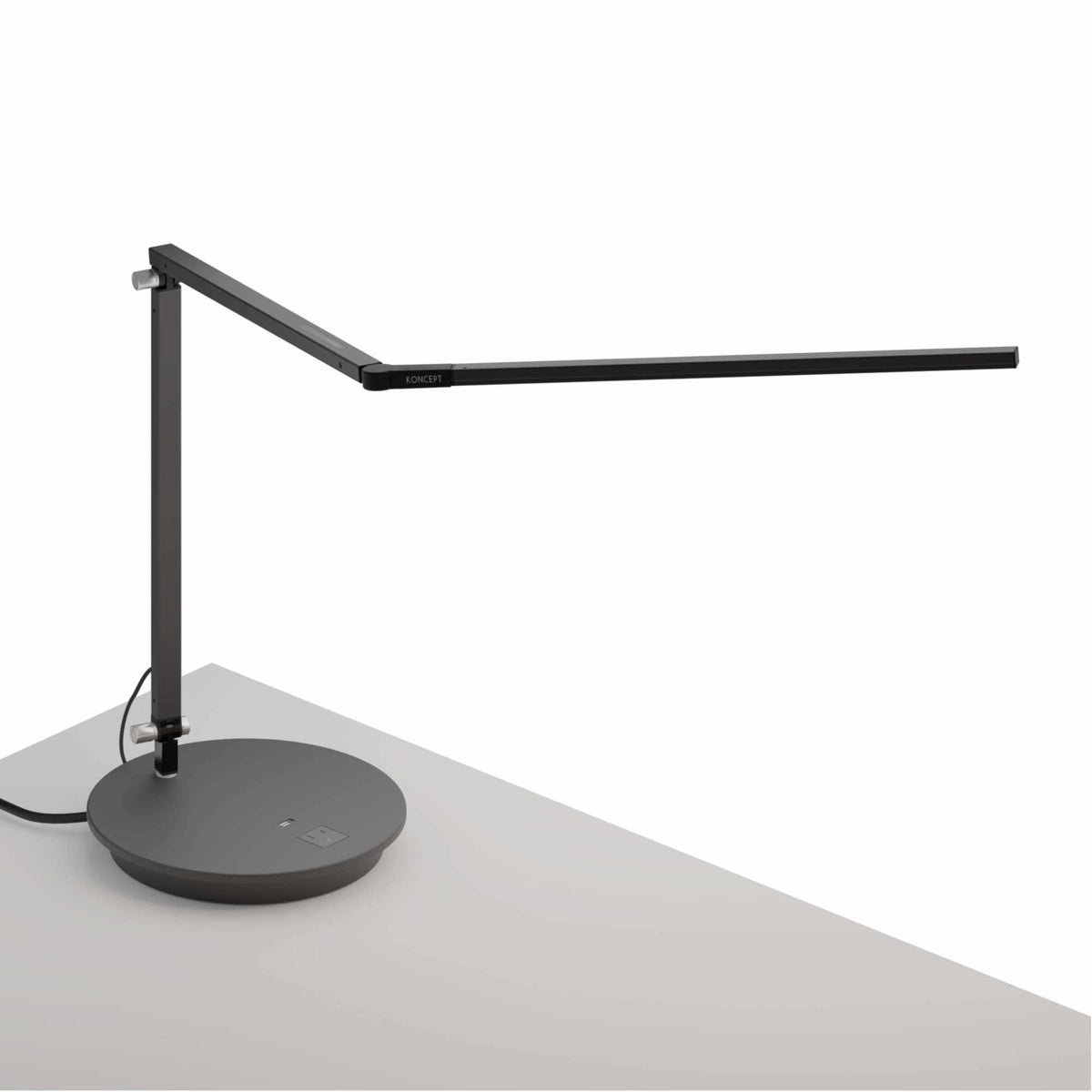 Koncept - Z-Bar LED Desk Lamp - AR3000-CD-MBK-PWD | Montreal Lighting & Hardware