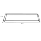 Koncept - Z-Bar Rise Rectangle 54-Inch LED Pendant - ZBP-54-RR-SW-MTB-CNP | Montreal Lighting & Hardware