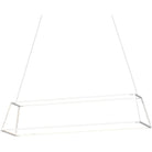 Koncept - Z-Bar Rise Rectangle 54-Inch LED Pendant - ZBP-54-RR-SW-MWT-CNP | Montreal Lighting & Hardware