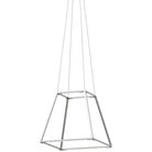 Koncept - Z-Bar Rise Square 16-Inch LED Pendant - ZBP-16-RS-SW-SIL-CNP | Montreal Lighting & Hardware