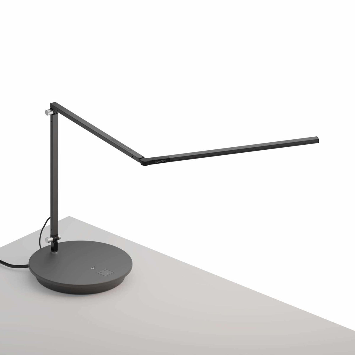 Koncept - Z-Bar Slim LED Desk Lamp - AR3200-CD-MBK-PWD | Montreal Lighting & Hardware