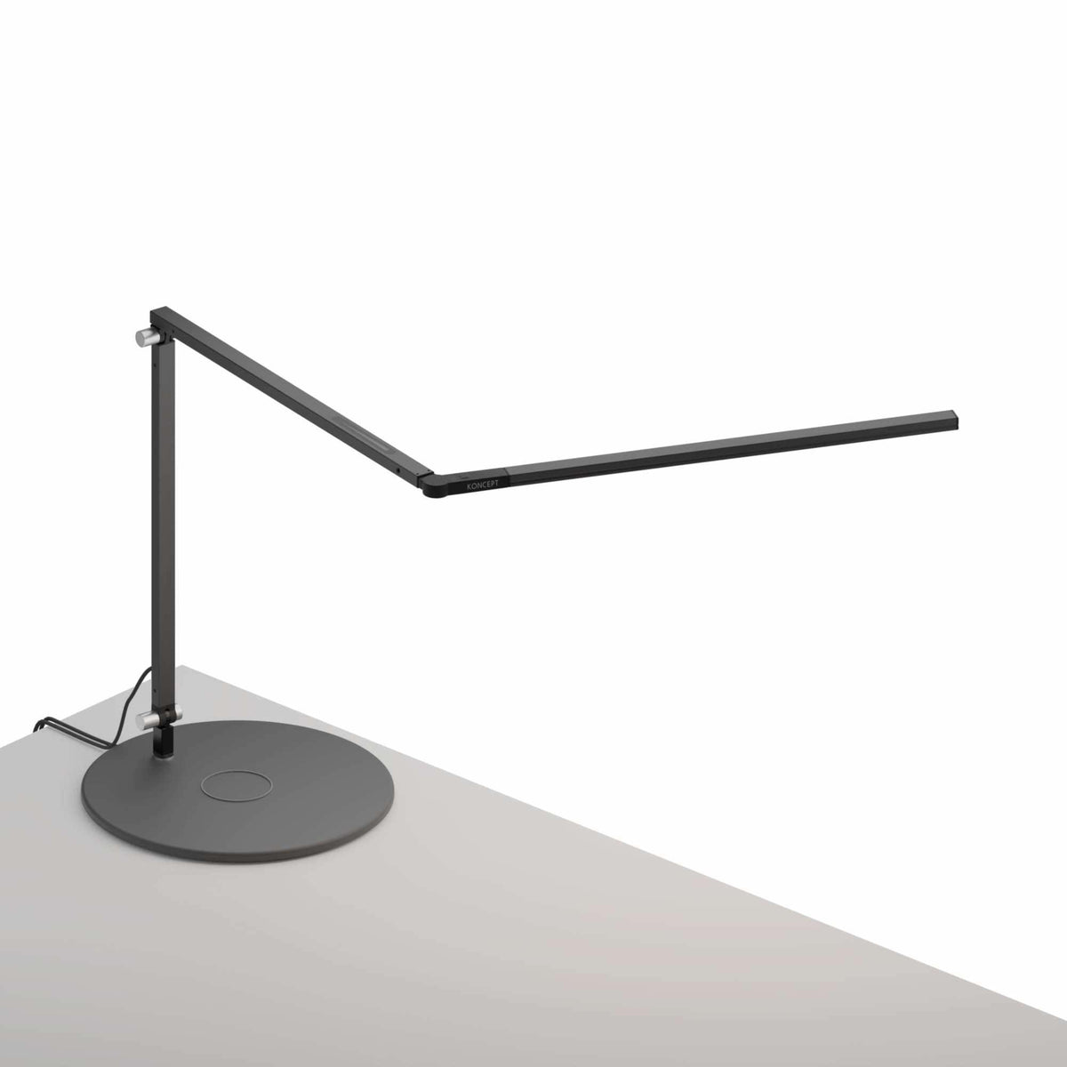 Koncept - Z-Bar Slim LED Desk Lamp - AR3200-CD-MBK-QCB | Montreal Lighting & Hardware