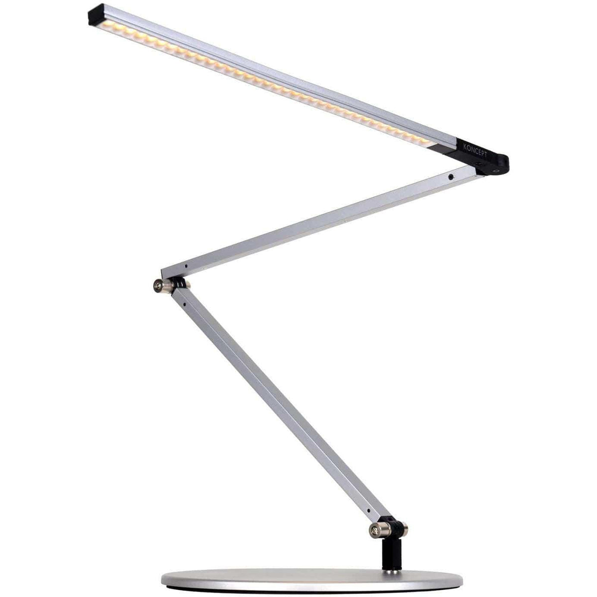Koncept - Z-Bar Slim LED Desk Lamp - AR3200-CD-SIL-DSK | Montreal Lighting & Hardware