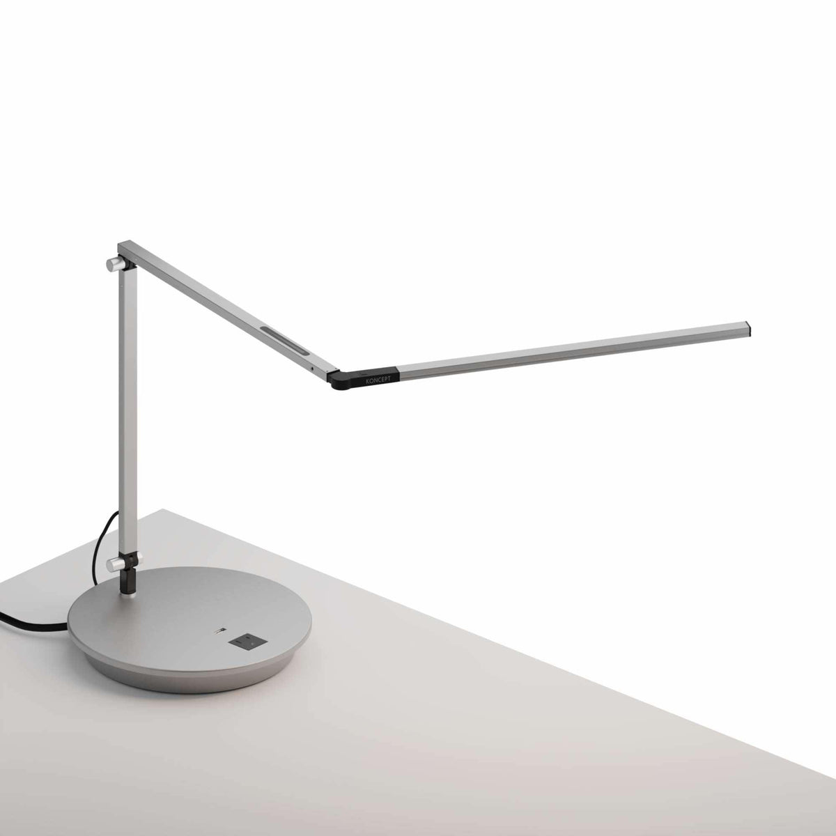 Koncept - Z-Bar Slim LED Desk Lamp - AR3200-CD-SIL-PWD | Montreal Lighting & Hardware