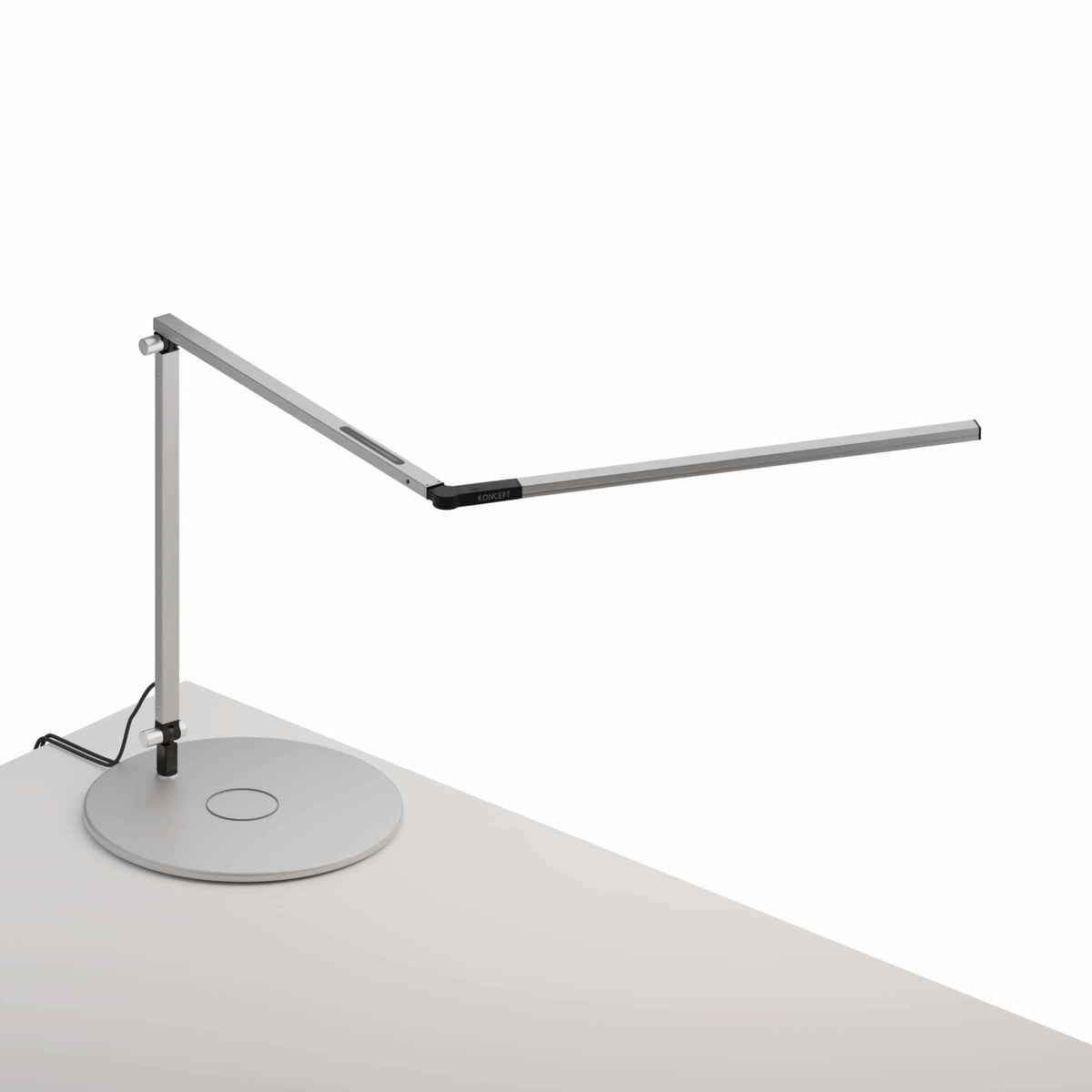 Koncept - Z-Bar Slim LED Desk Lamp - AR3200-CD-SIL-QCB | Montreal Lighting & Hardware