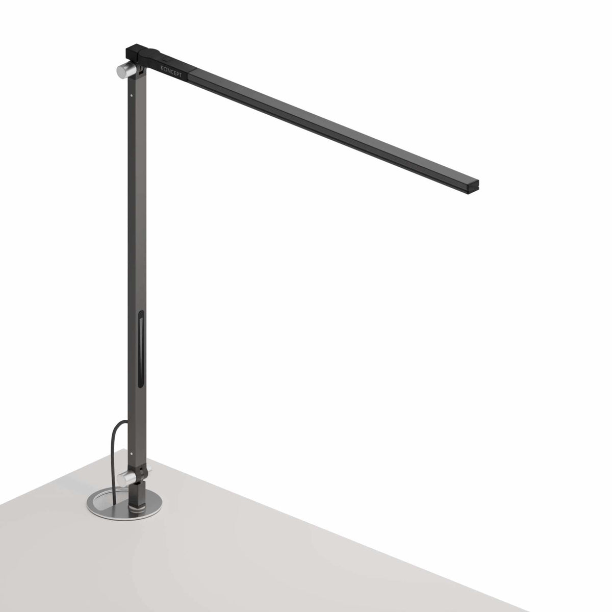 Koncept - Z-Bar Solo LED Desk Lamp - AR1000-CD-MBK-GRM | Montreal Lighting & Hardware