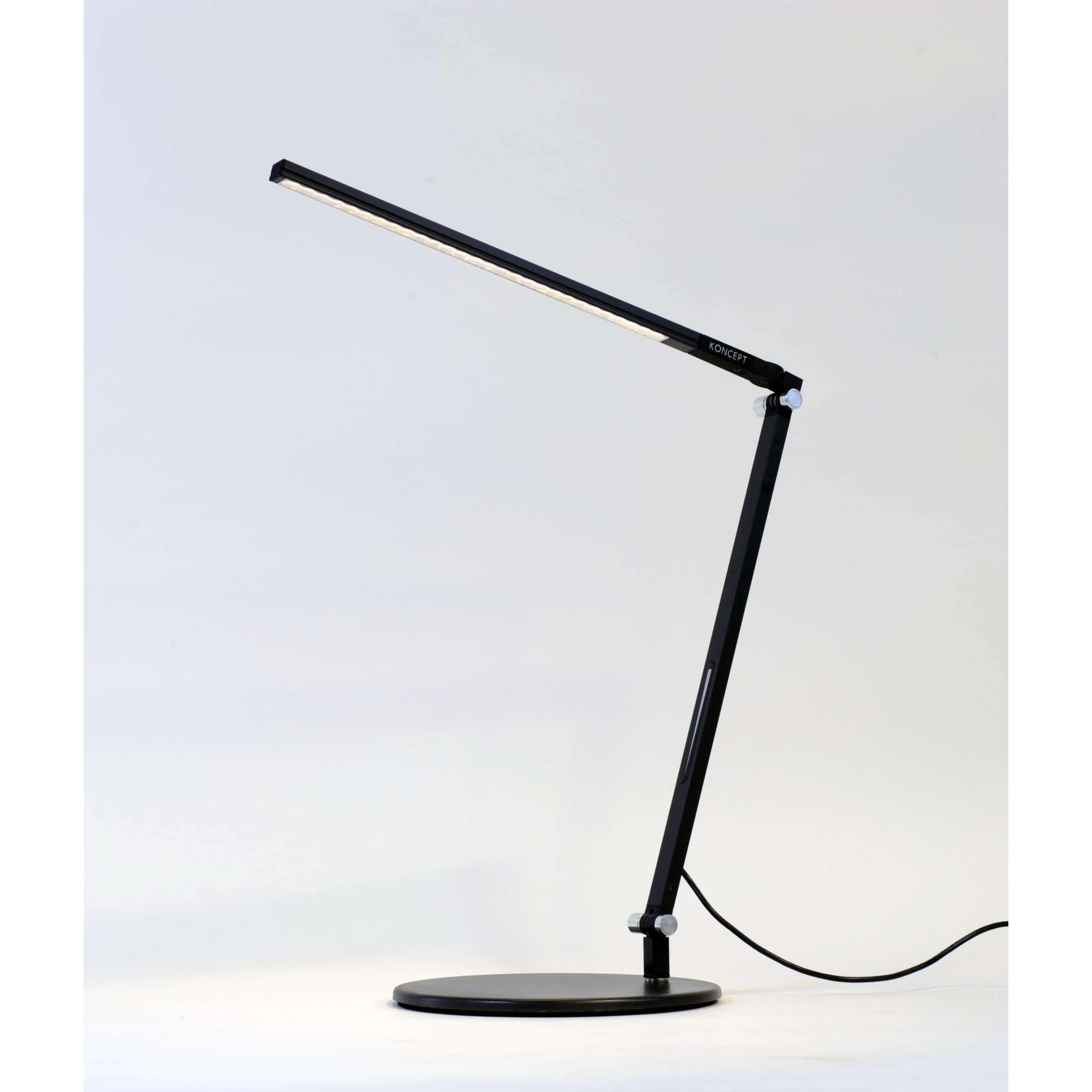 Koncept - Z-Bar Solo Mini LED Desk Lamp - AR1100-CD-MBK-DSK | Montreal Lighting & Hardware