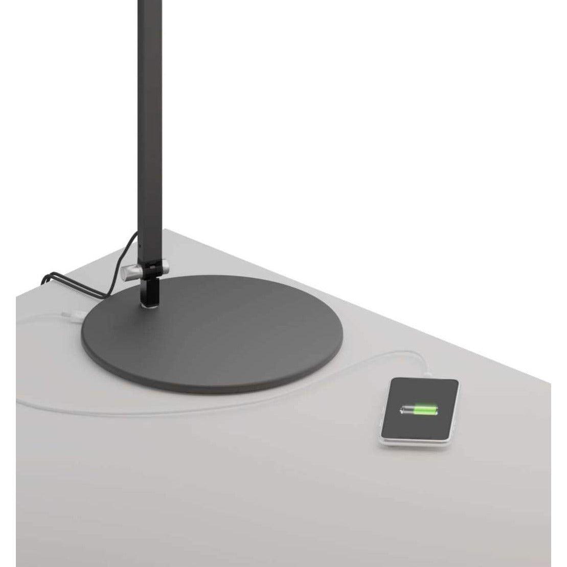 Koncept - Z-Bar Solo Mini LED Desk Lamp - AR1100-CD-MBK-USB | Montreal Lighting & Hardware