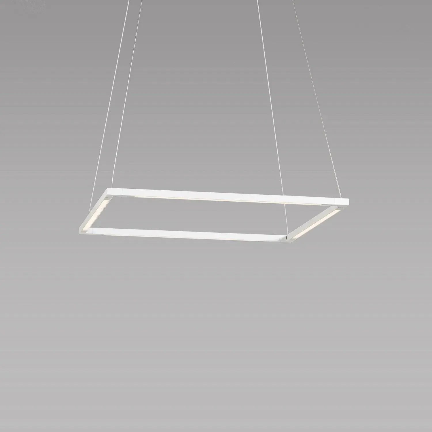 Koncept - Z-Bar Square 16-Inch LED Pendant - ZBP-16-S-SW-MWT-CNP | Montreal Lighting & Hardware