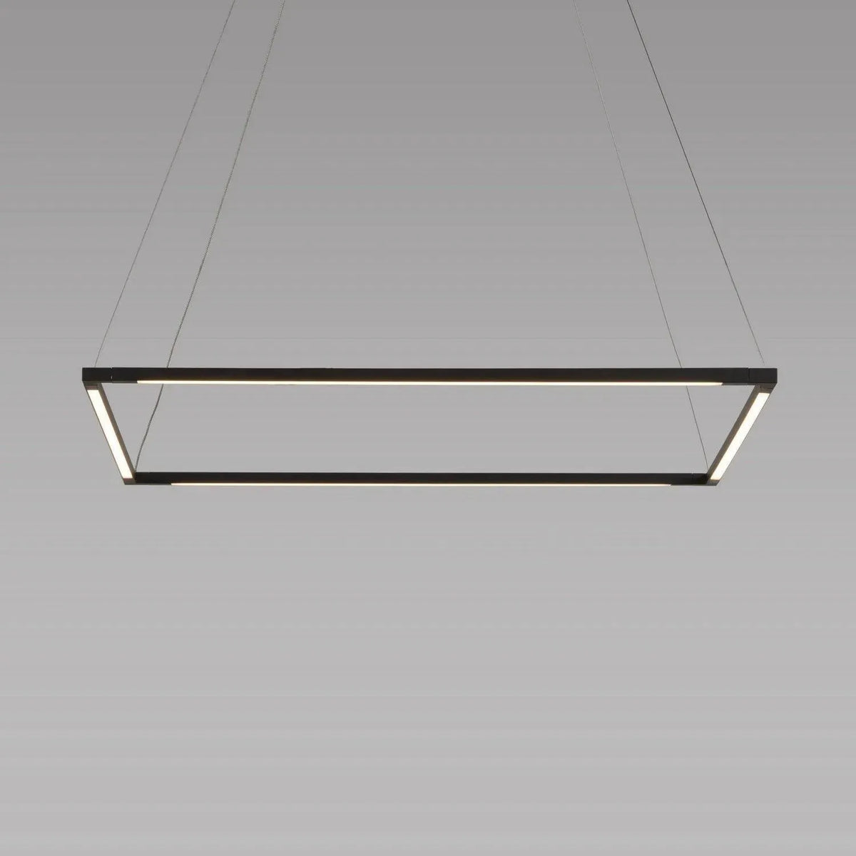 Koncept - Z-Bar Square 24-Inch LED Pendant - ZBP-24-S-SW-MTB-CNP | Montreal Lighting & Hardware