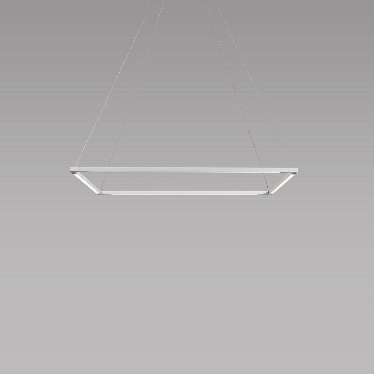 Koncept - Z-Bar Square 24-Inch LED Pendant - ZBP-24-S-SW-MWT-CNP | Montreal Lighting & Hardware