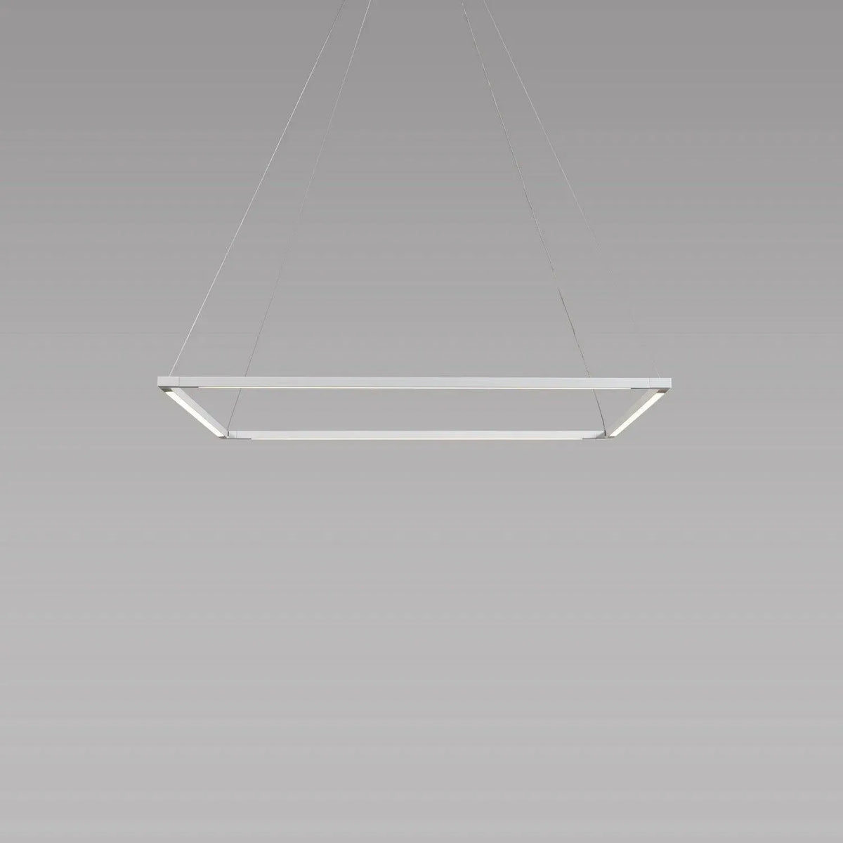 Koncept - Z-Bar Square 24-Inch LED Pendant - ZBP-24-S-SW-MWT-CNP | Montreal Lighting & Hardware