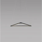 Koncept - Z-Bar Triangle 16-Inch LED Pendant - ZBP-16-T-SW-MTB-CNP | Montreal Lighting & Hardware