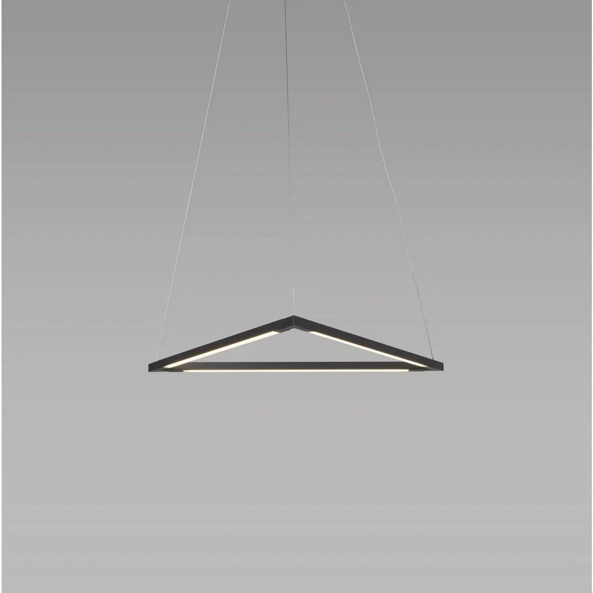 Koncept - Z-Bar Triangle 16-Inch LED Pendant - ZBP-16-T-SW-MTB-CNP | Montreal Lighting & Hardware