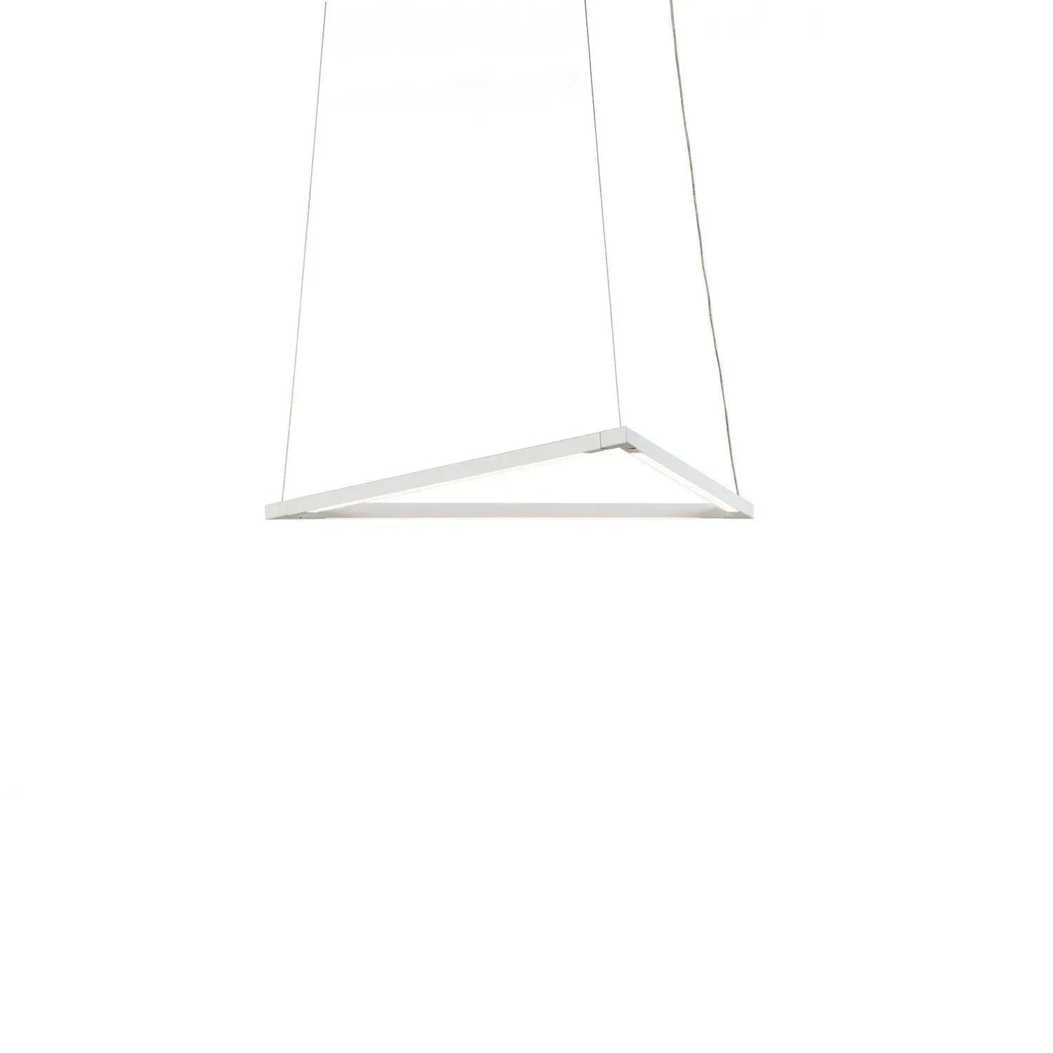 Koncept - Z-Bar Triangle 16-Inch LED Pendant - ZBP-16-T-SW-MTB-CNP | Montreal Lighting & Hardware