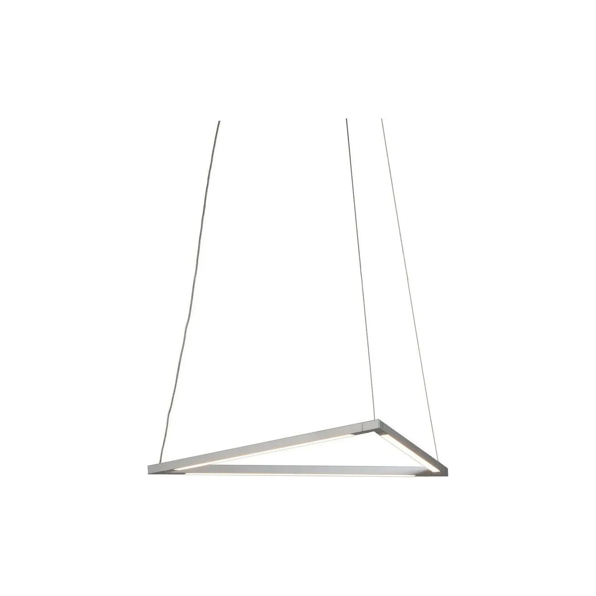 Koncept - Z-Bar Triangle 16-Inch LED Pendant - ZBP-16-T-SW-MTB-CNP | Montreal Lighting & Hardware