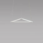 Koncept - Z-Bar Triangle 16-Inch LED Pendant - ZBP-16-T-SW-MWT-CNP | Montreal Lighting & Hardware