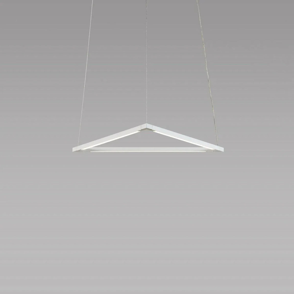Koncept - Z-Bar Triangle 16-Inch LED Pendant - ZBP-16-T-SW-MWT-CNP | Montreal Lighting & Hardware
