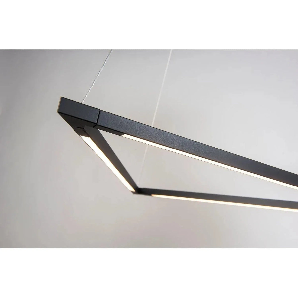 Koncept - Z-Bar Triangle 24-Inch LED Pendant - ZBP-24-T-SW-MTB-CNP | Montreal Lighting & Hardware