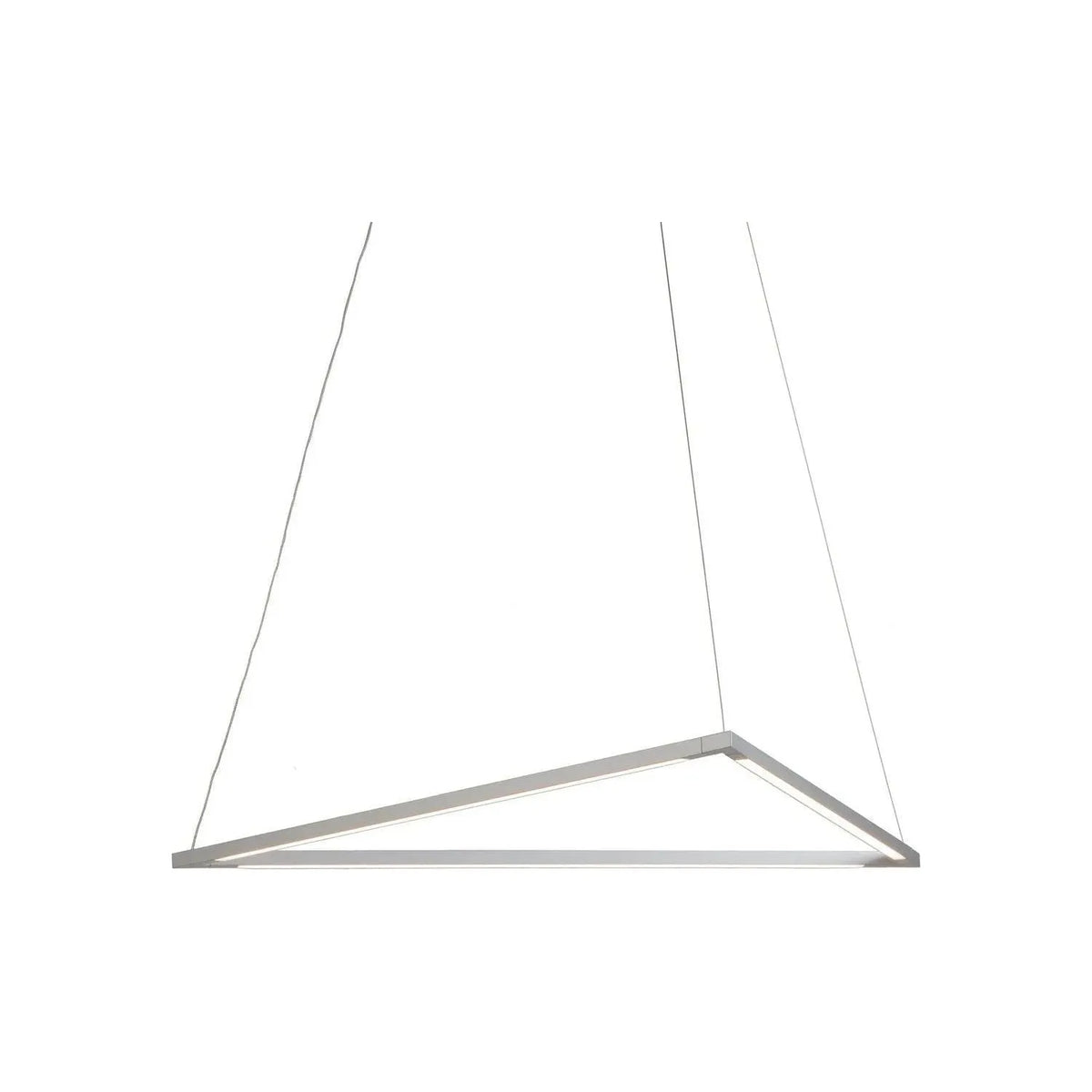 Koncept - Z-Bar Triangle 24-Inch LED Pendant - ZBP-24-T-SW-MTB-CNP | Montreal Lighting & Hardware