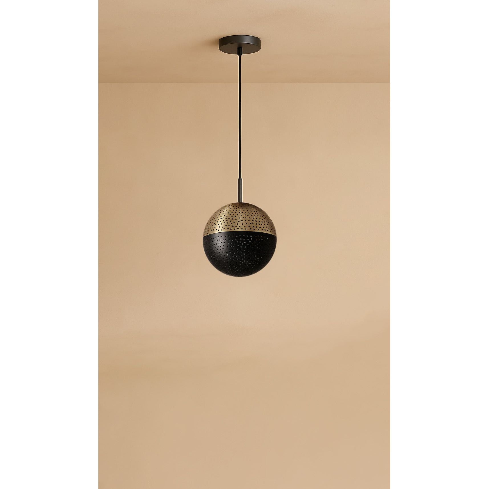 Dounia Home - DH-KORPENLIG-SM-BRS - Kora Pendant Light - Polished Brass