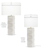 Kraft Table Lamp - FLO-4576-OVAL-OWC