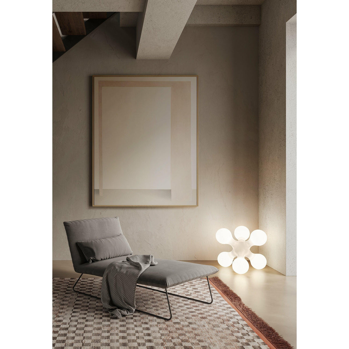 Kundalini - Atomium Floor / Table Lamp - 011890BIUS | Montreal Lighting & Hardware