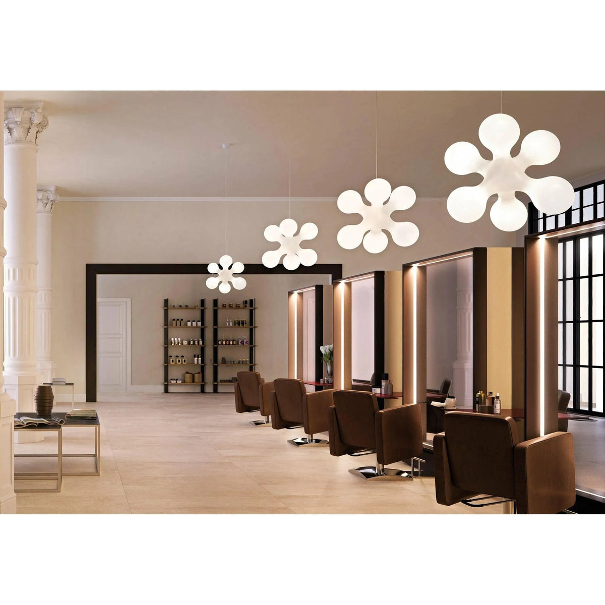 Kundalini - Atomium Suspension - 011892BIUS | Montreal Lighting & Hardware