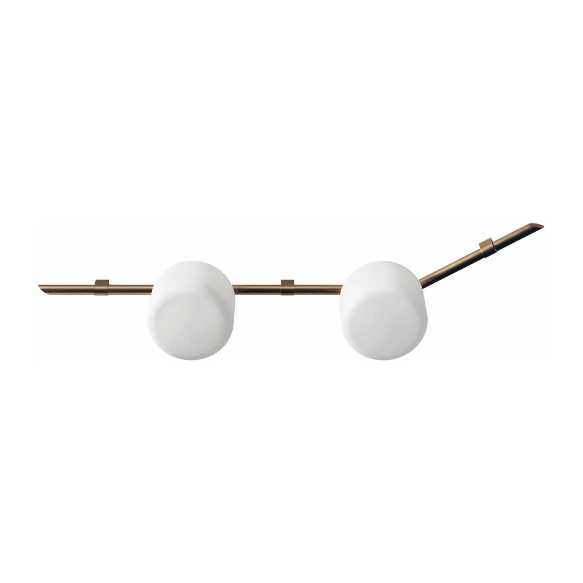 Kundalini - Floed 2 Ceiling/Wall Light - K375417BRUS | Montreal Lighting & Hardware