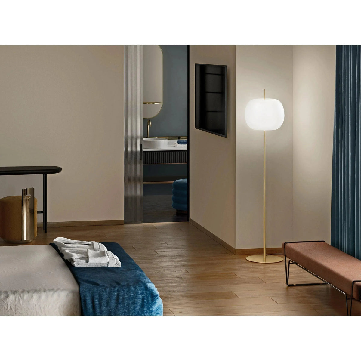 Kundalini - Kushi XL Floor Lamp - K219105NUS | Montreal Lighting & Hardware