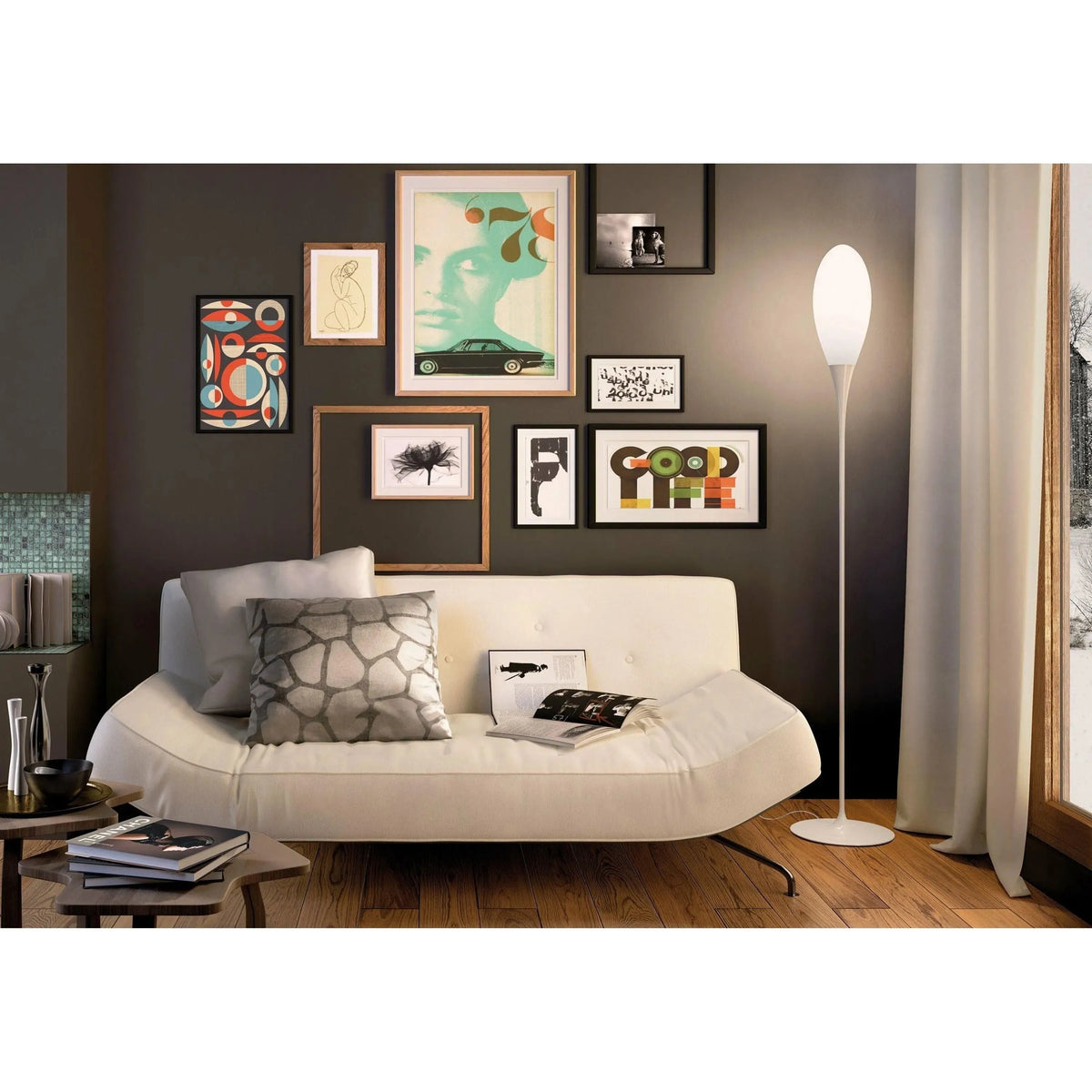 Kundalini - Spillo Floor Lamp - 232134US | Montreal Lighting & Hardware