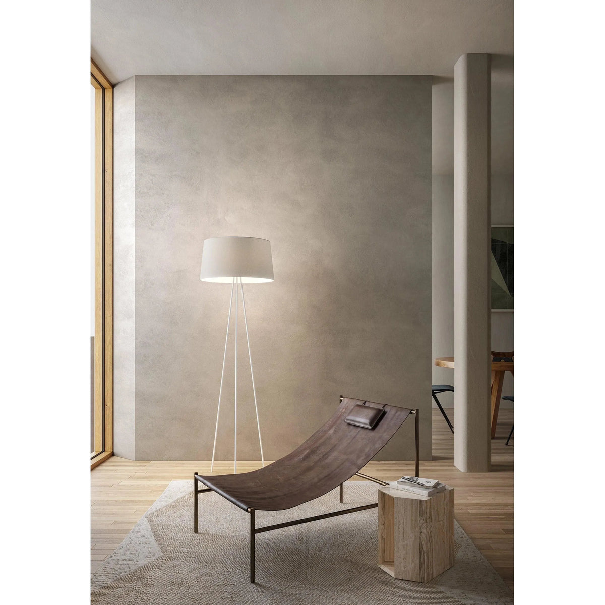 Kundalini - Tripod Floor Lamp - K947BEUS | Montreal Lighting & Hardware