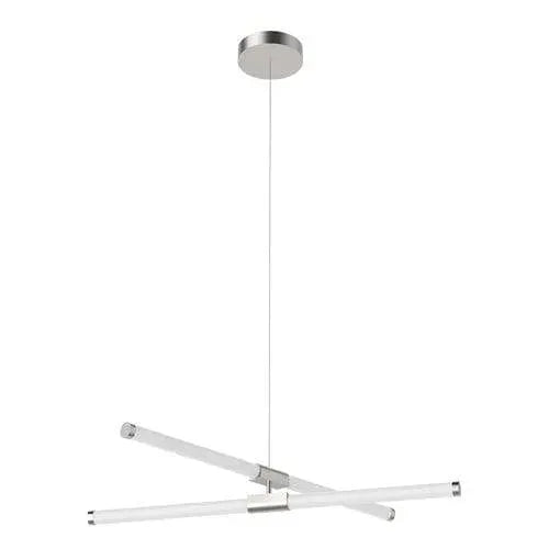 Kuzco Lighting - Akari LED Chandelier - CH18537-BN | Montreal Lighting & Hardware