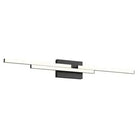 Kuzco Lighting - Anello Minor LED Vanity - VL52738-BK | Montreal Lighting & Hardware