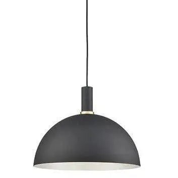 Kuzco Lighting - Archibald One Light Pendant - 492316-BK/GD | Montreal Lighting & Hardware