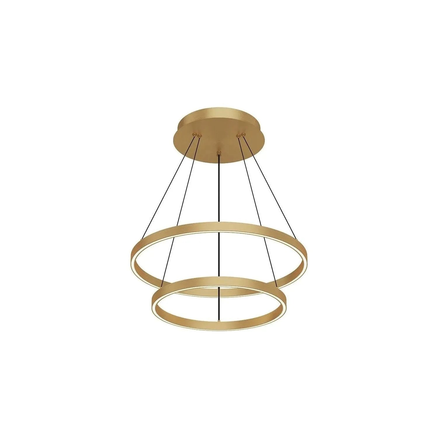Kuzco Lighting - Cerchio LED Chandelier - CH87224-BG | Montreal Lighting & Hardware