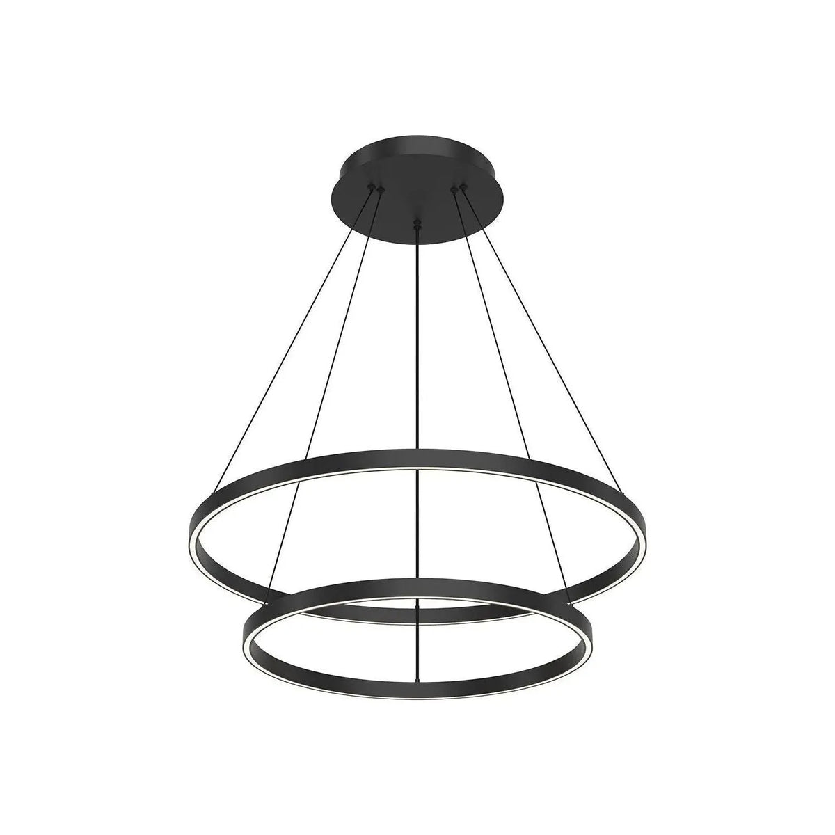 Kuzco Lighting - Cerchio LED Chandelier - CH87224-BG | Montreal Lighting & Hardware