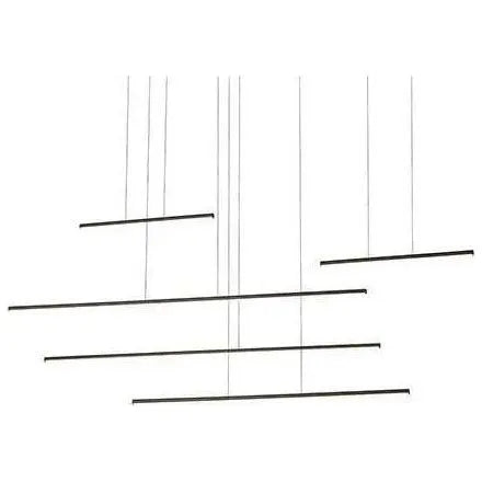 Kuzco Lighting - Chute Motion Pendant - MP14960-BK | Montreal Lighting & Hardware