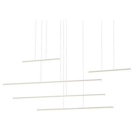 Kuzco Lighting - Chute Motion Pendant - MP14960-WH | Montreal Lighting & Hardware