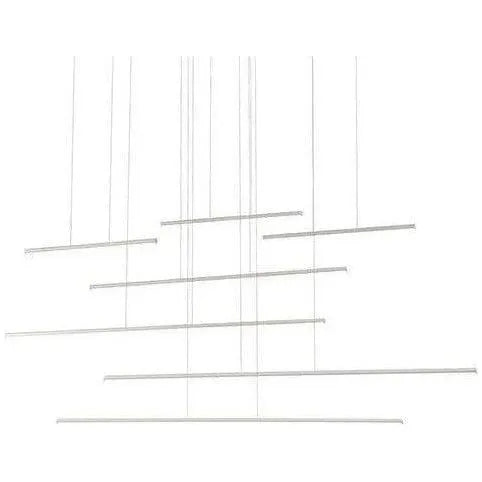 Kuzco Lighting - Chute Motion Pendant - MP14970-WH | Montreal Lighting & Hardware