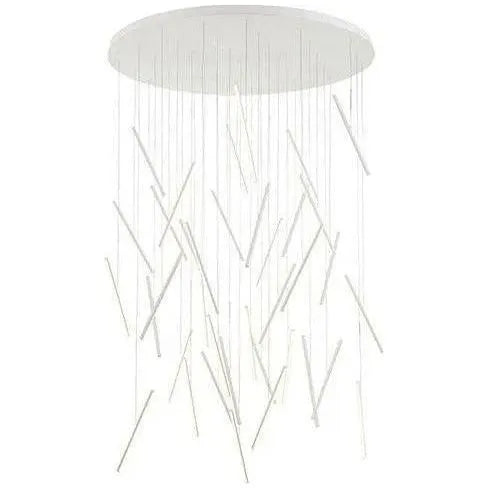 Kuzco Lighting - Chute Pendant - MP14850-WH | Montreal Lighting & Hardware