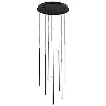 Kuzco Lighting - Chute Pendant - MP14919-BK | Montreal Lighting & Hardware
