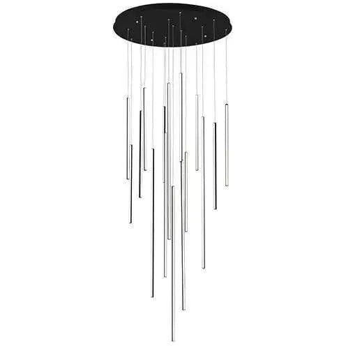 Kuzco Lighting - Chute Pendant - MP14932-BK | Montreal Lighting & Hardware